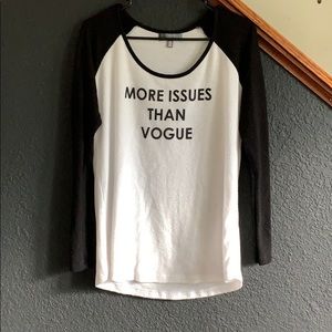 More Issues Than Vogue Long Sleeve